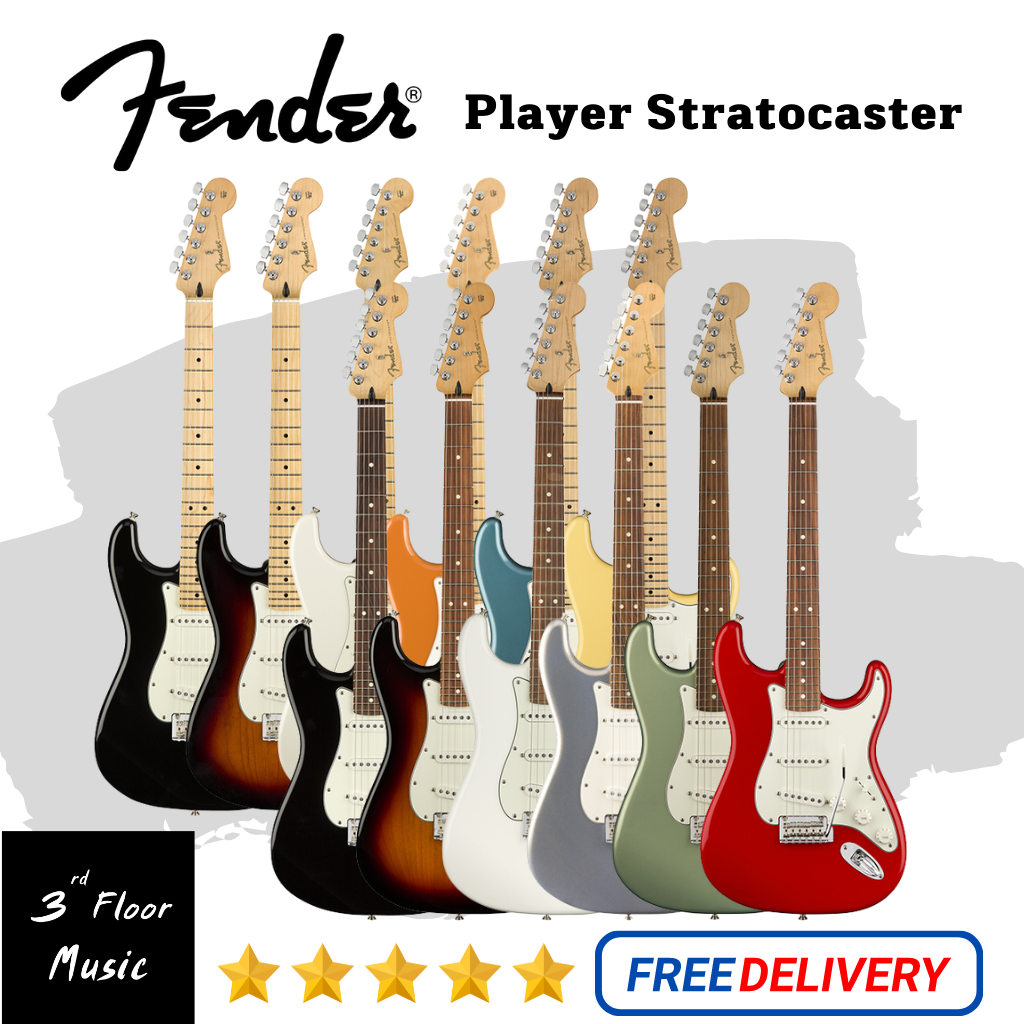 Fender Player Stratocaster กีตาร์ไฟฟ้า