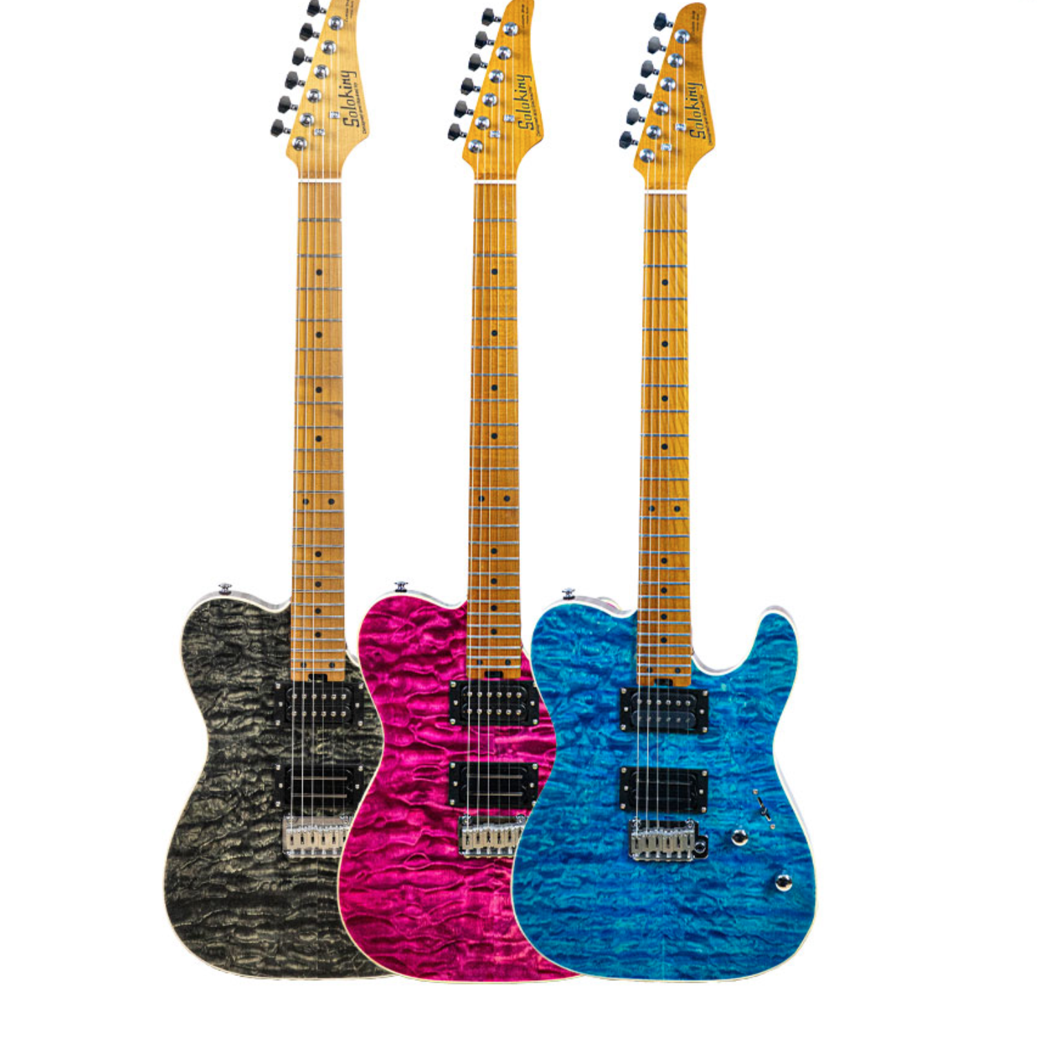 Soloking MT-1 Custom HH 24 Quilted Maple