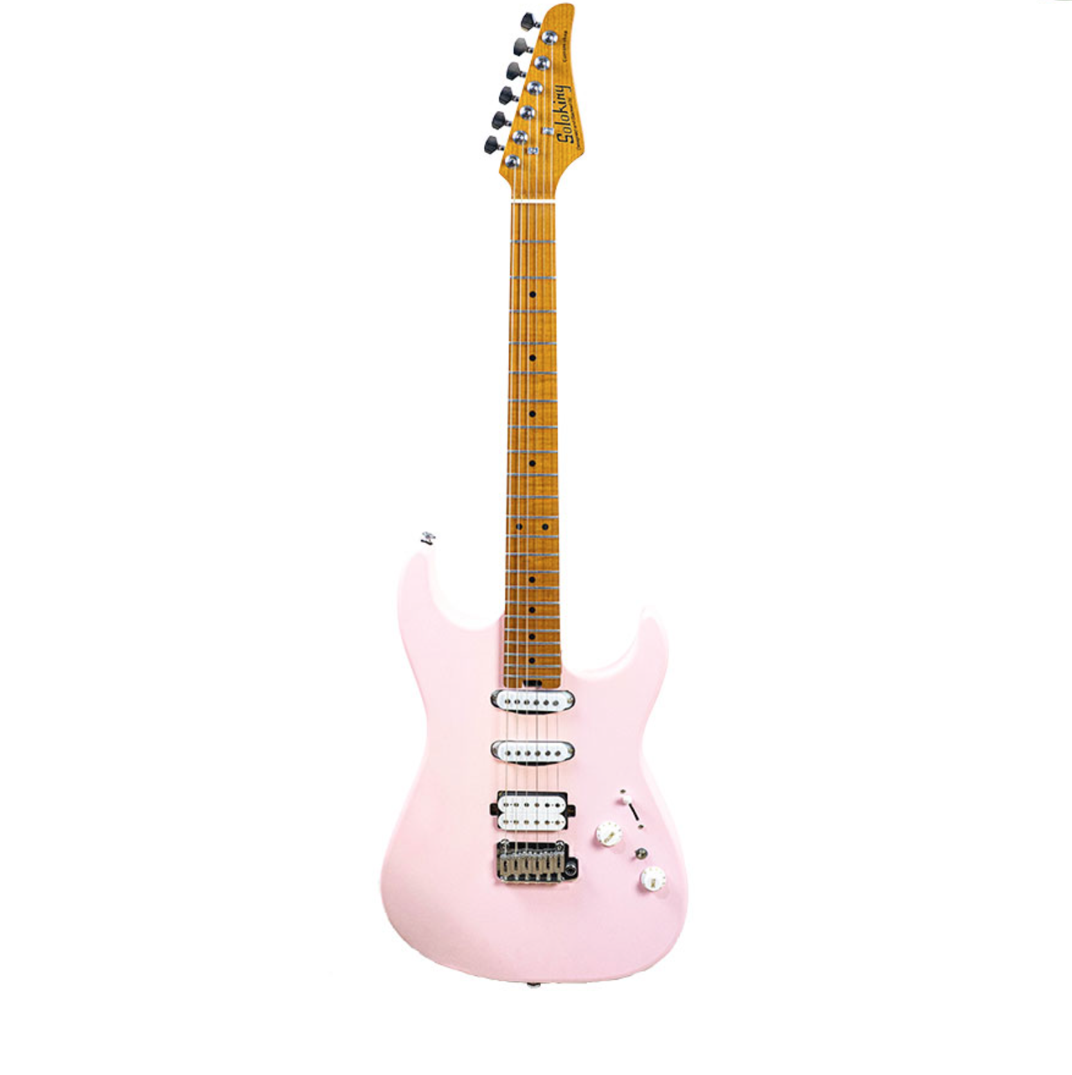 Soloking MS-1 Custom HSS Satin Pink