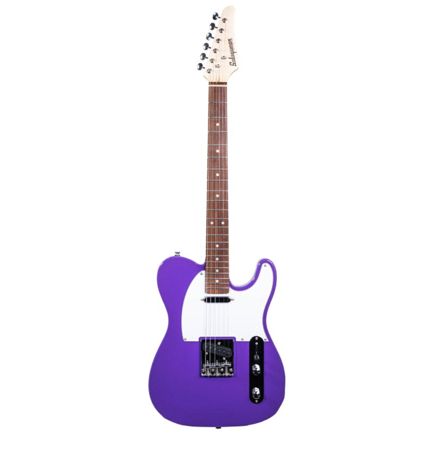 Soloqueen Telecaster Pau Ferro FB LiLac Purple