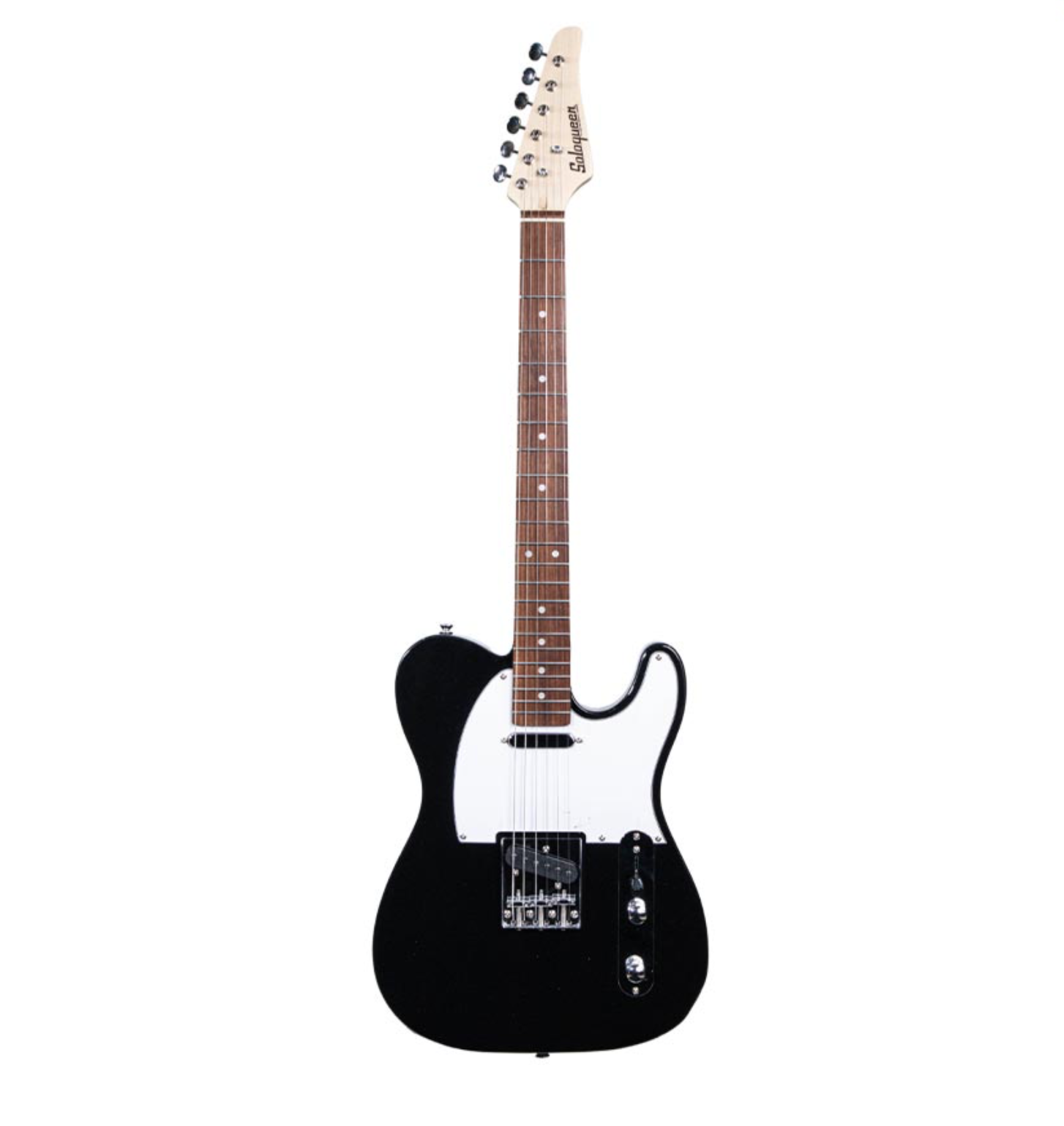 Soloqueen Telecaster Pau Ferro FB Black