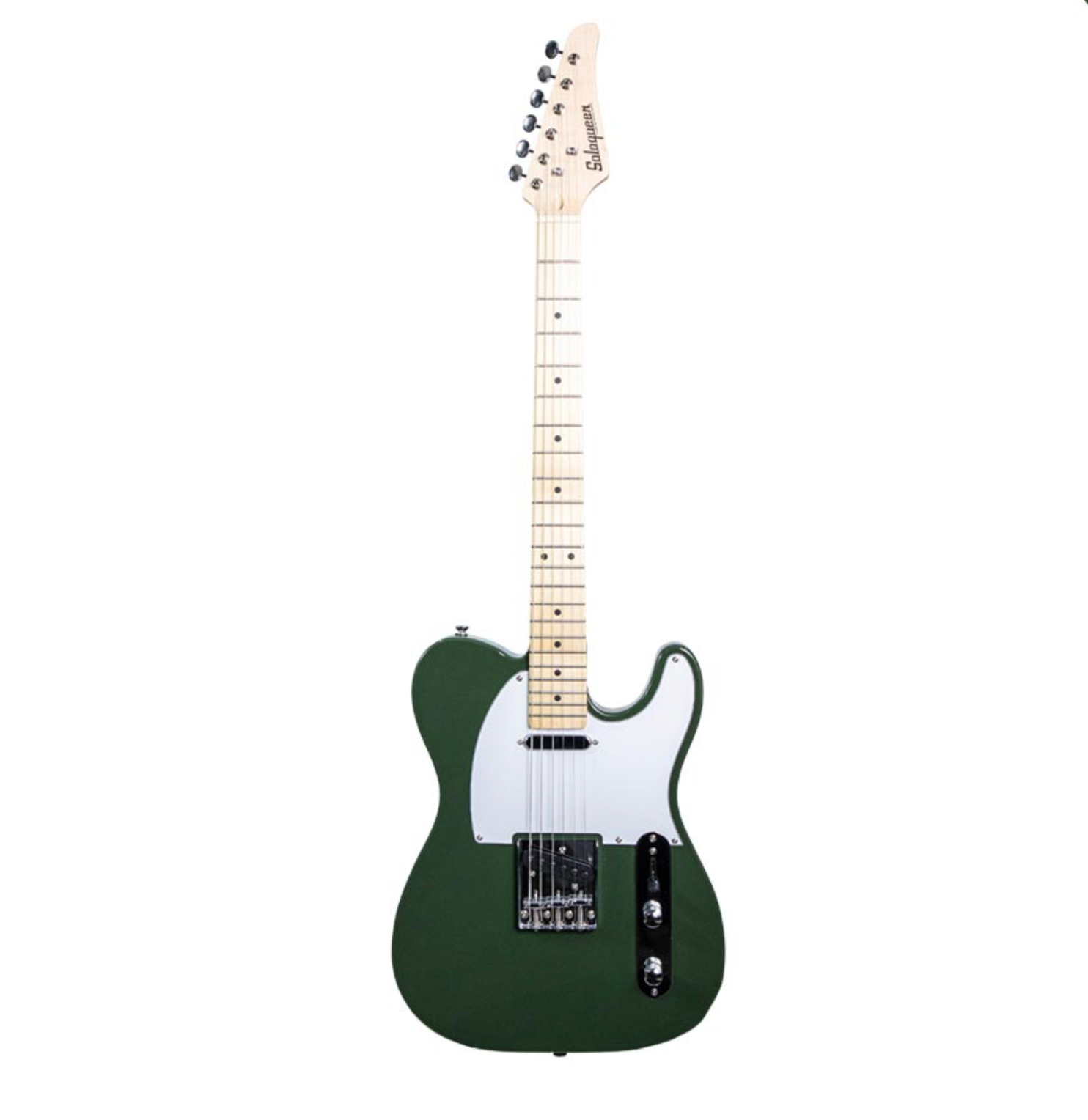 Soloqueen Maple FB Telecaster Olive Green