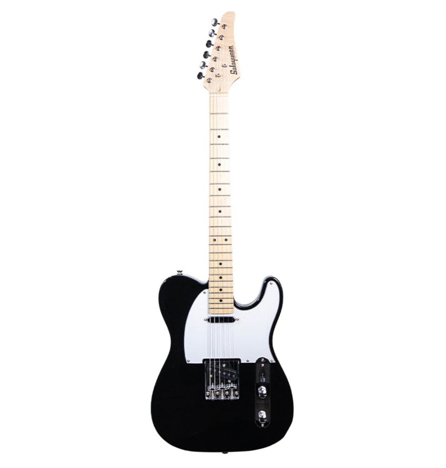 Soloqueen Maple FB Telecaster Black