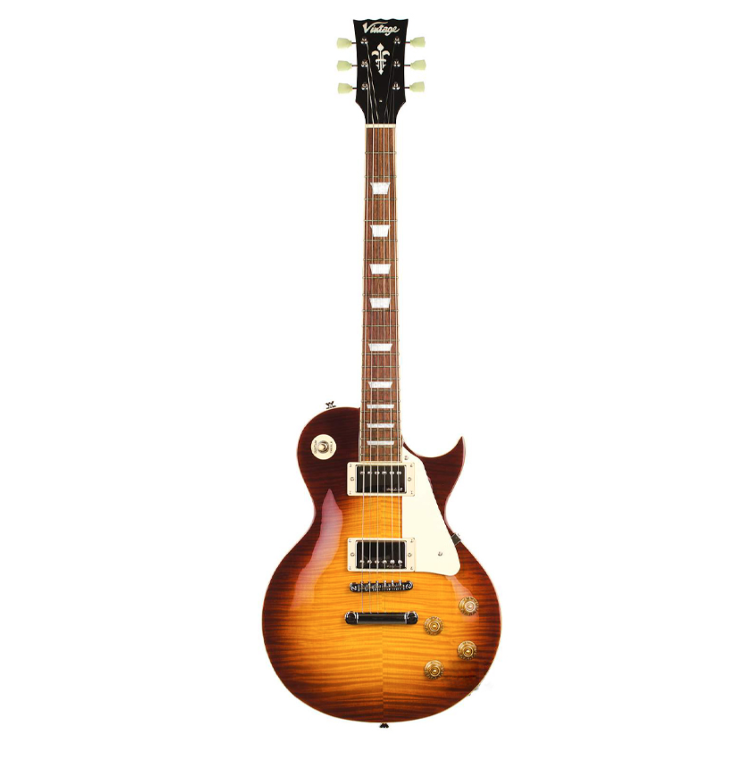 Vintage V100IT Reissued Series [Flamed Iced Tea]