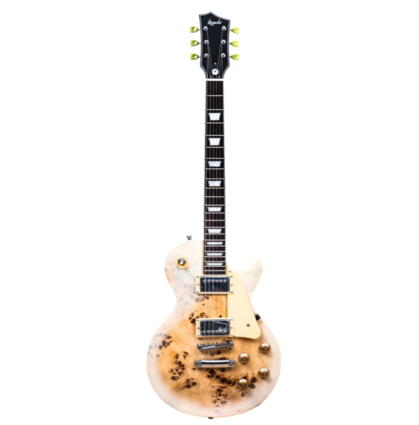 Kazuki Dragon Les Paul Vintage White
