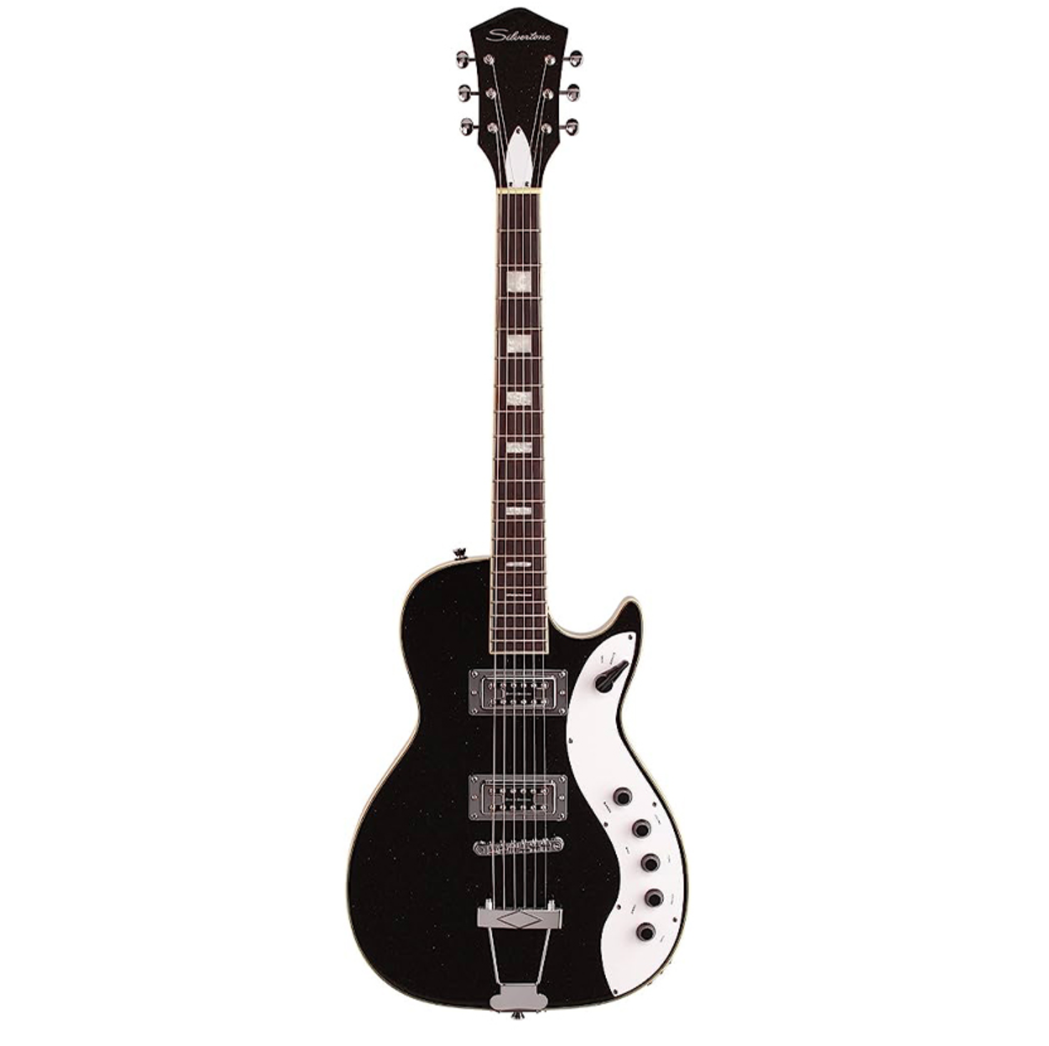 Silvertone Duncan 1423 Black Gold Flake