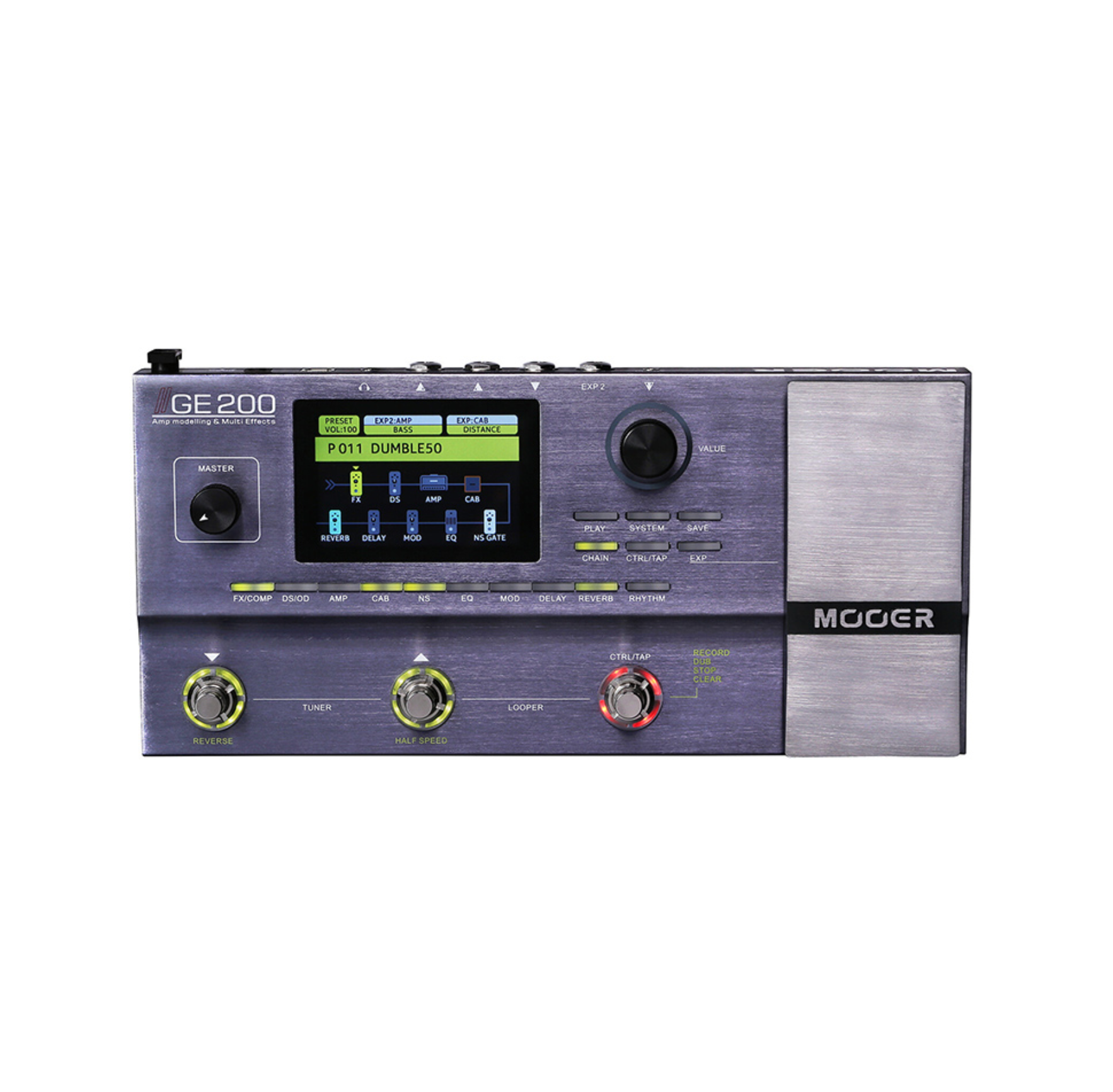 Mooer GE200 Multi Effect ฟรีคู่มือภาษาไทย