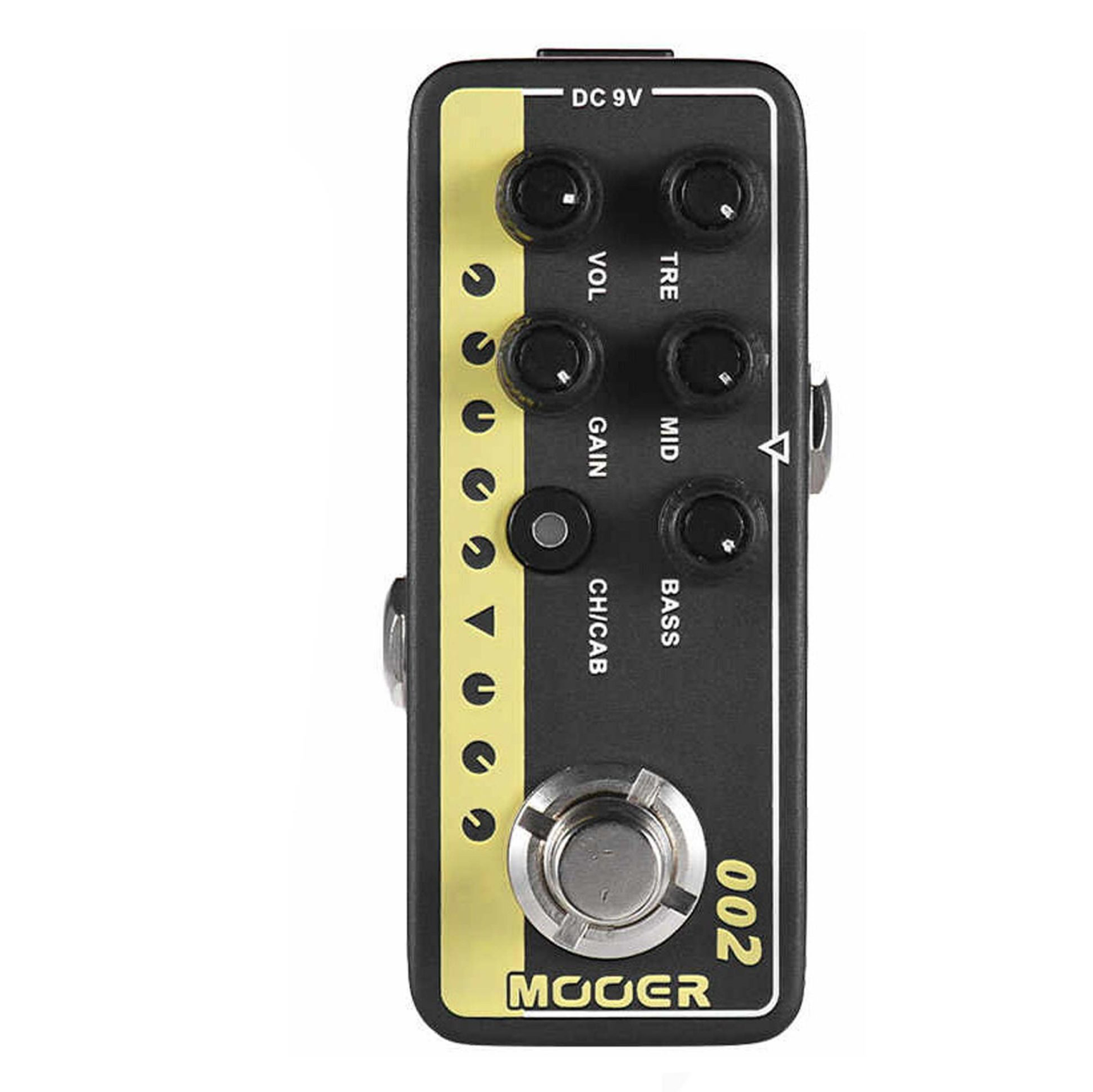 Mooer micro preamp 002 British Gold