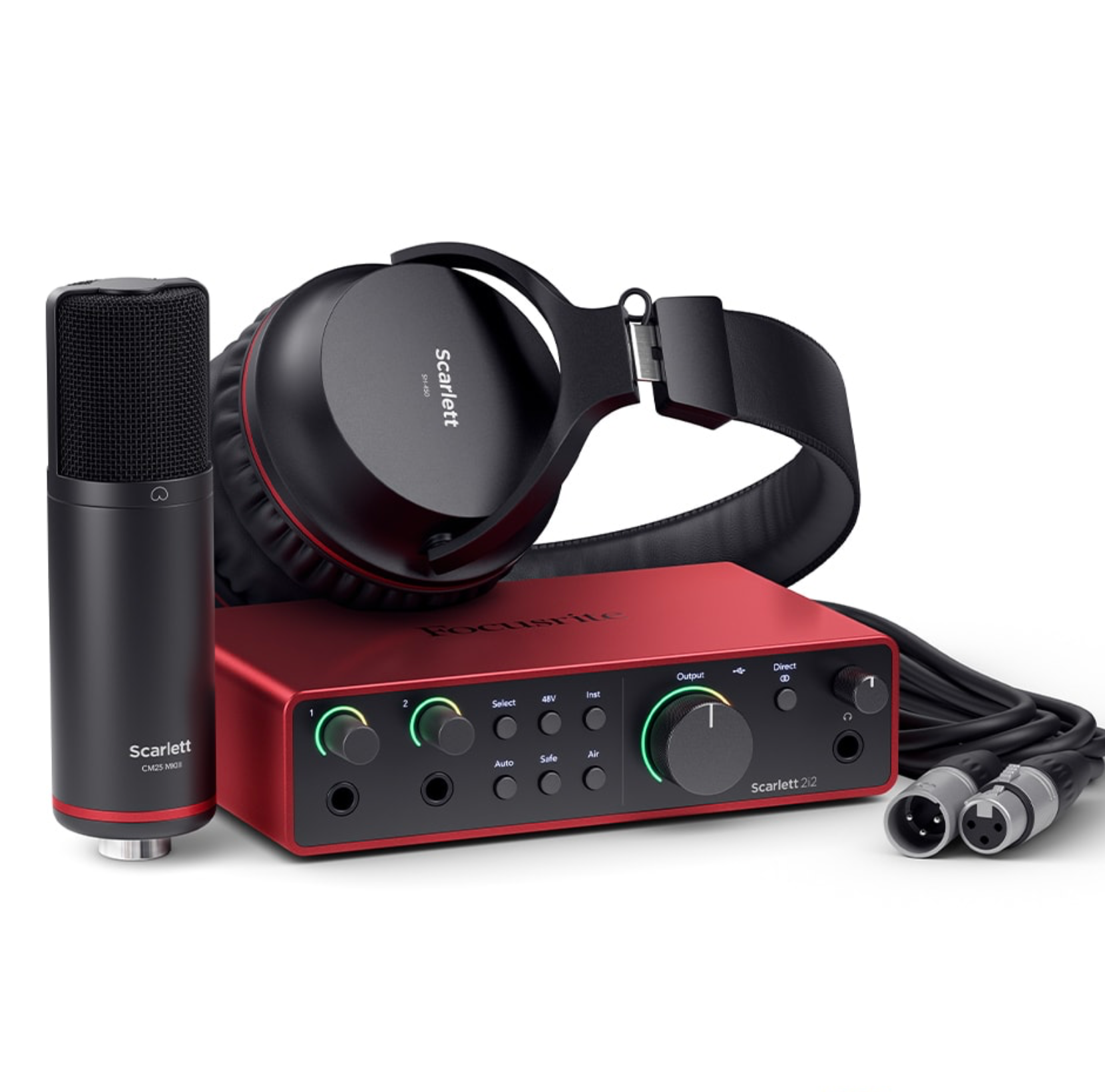 Focusrite Scarlett 2i2 Studio 4th Gen ออดิโอ อินเตอร์เฟส