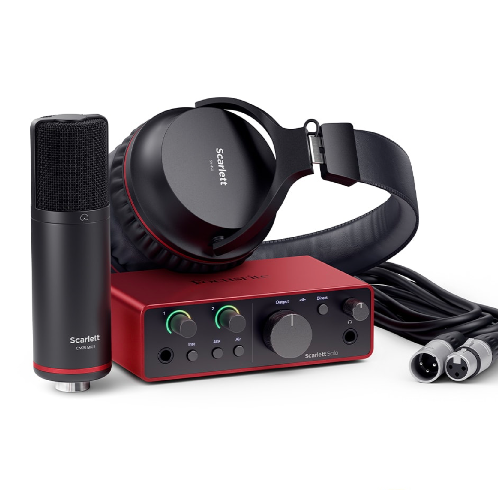 Focusrite Scarlett Solo Studio 4th Gen ออดิโอ อินเตอร์เฟส