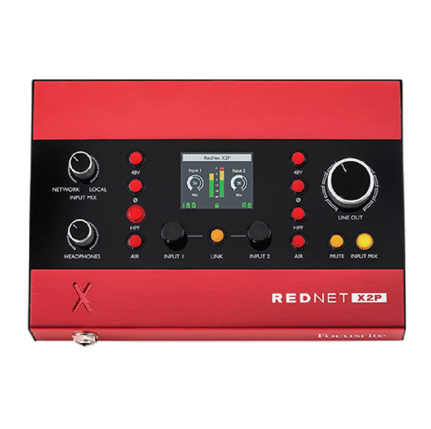 Focusrite RedNet X2P
