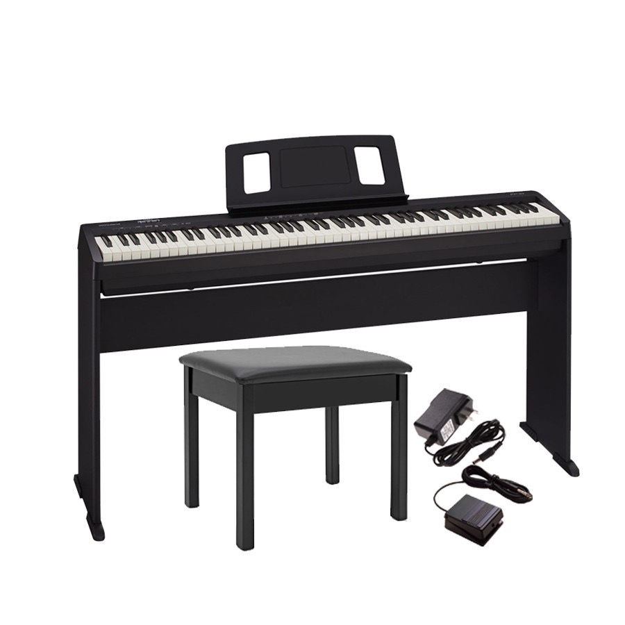 Roland FP-10 เปียโนไฟฟ้า 88 คีย์ (ขาตั้ง + เก้าอี้)