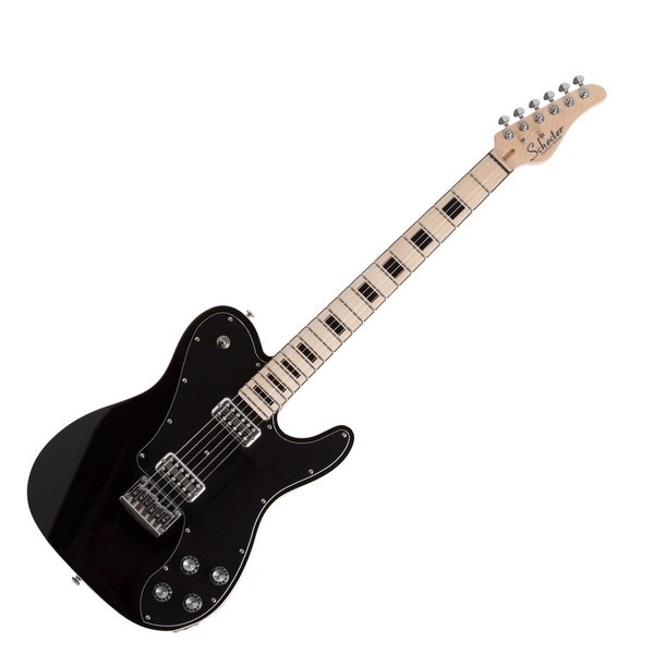 SCHECTER PT FASTBACK ELECTRIC GUITAR, GLOSS BLACK 2145-SHC
