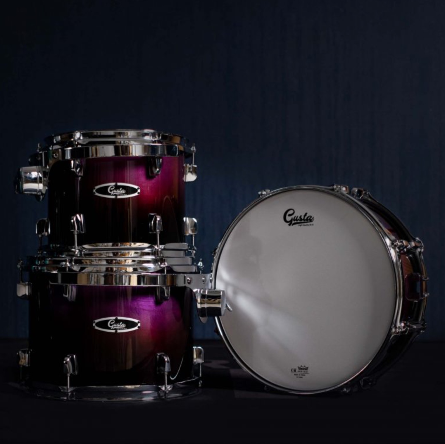 Gusta Knight กลองชุด (Dark Purple)