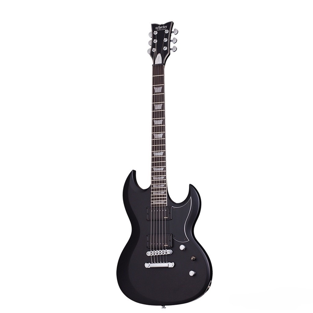 Schecter S-II Platinum กีตาร์ไฟฟ้า (Black)