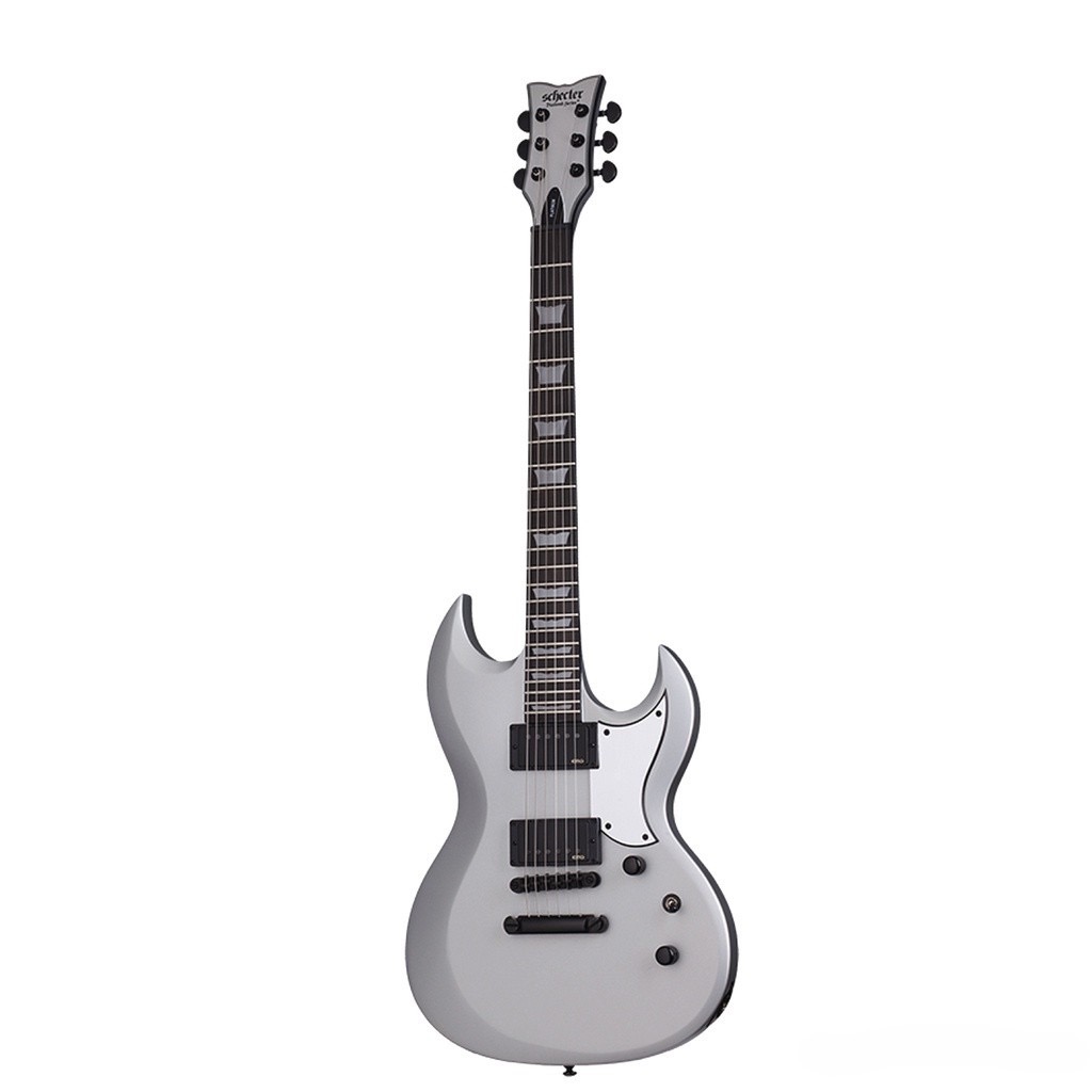 Schecter S-II Platinum กีตาร์ไฟฟ้า (Silver)