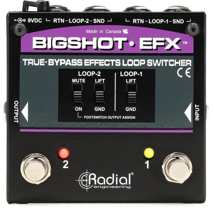 Radial Bigshot EFX Effects Loop Switcher
