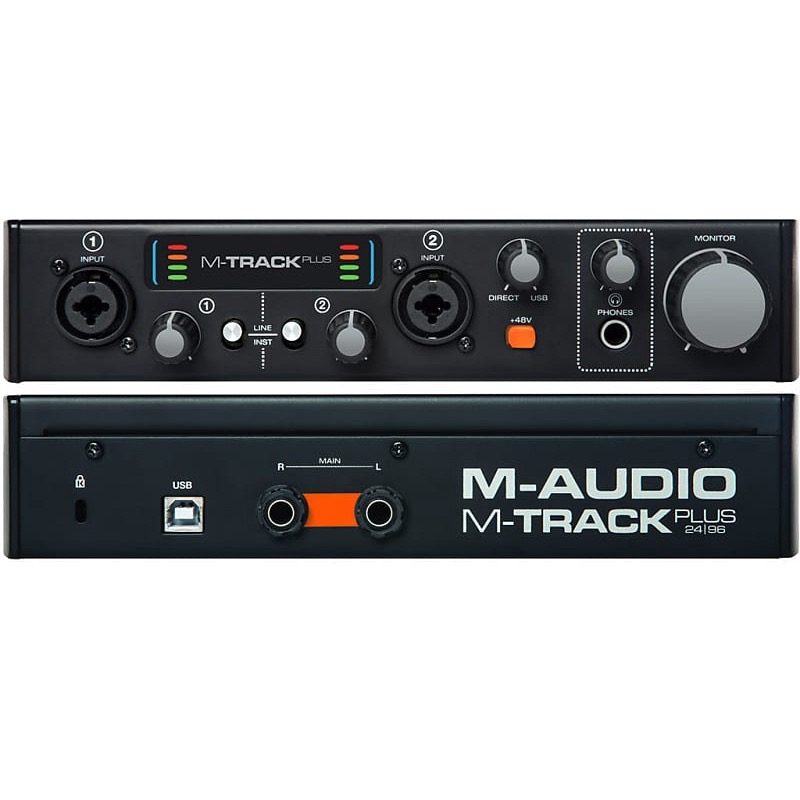 M-Audio M-TRACK PLUS II ออดิโอ อินเตอร์เฟส
