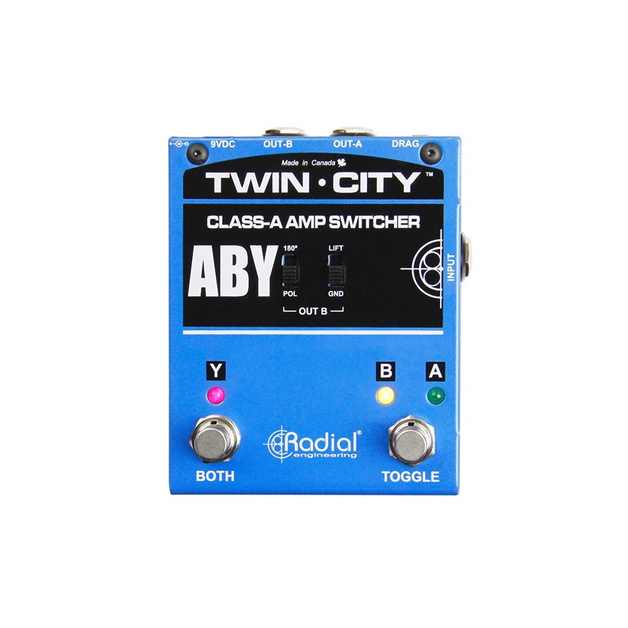 Radial Twin-City Active Amp Switcher