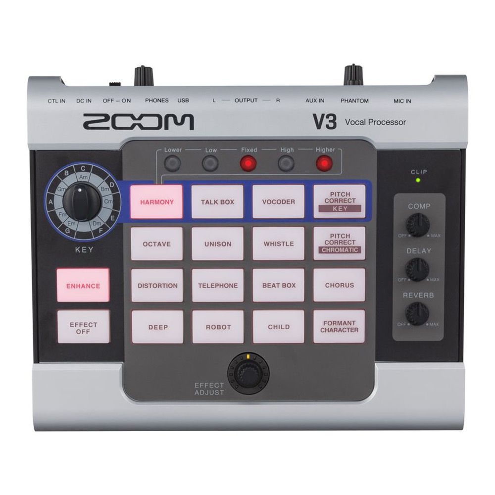 Zoom V3 Vocal Processor เอฟเฟคร้อง