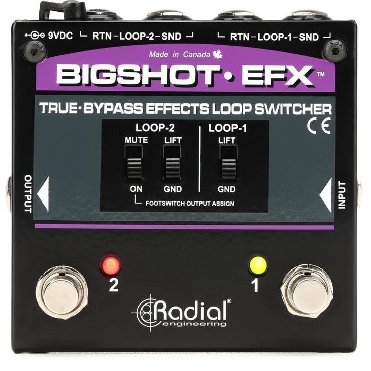 Radial Bigshot EFX Effects Loop Switcher