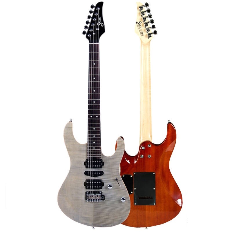 SURE Modern PRO V2 Electric Guitar กีตาร์ไฟฟ้า ทรง Modern Strat 24 เฟรต (Charcoal Burst)