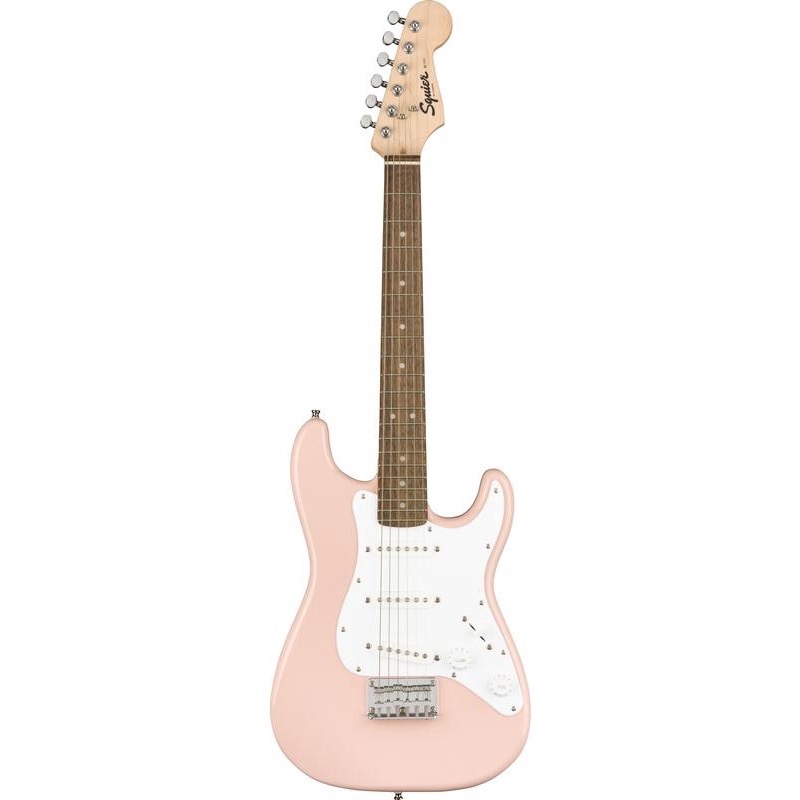 Squier Mini Stratocaster กีตาร์ไฟฟ้า (Pink)