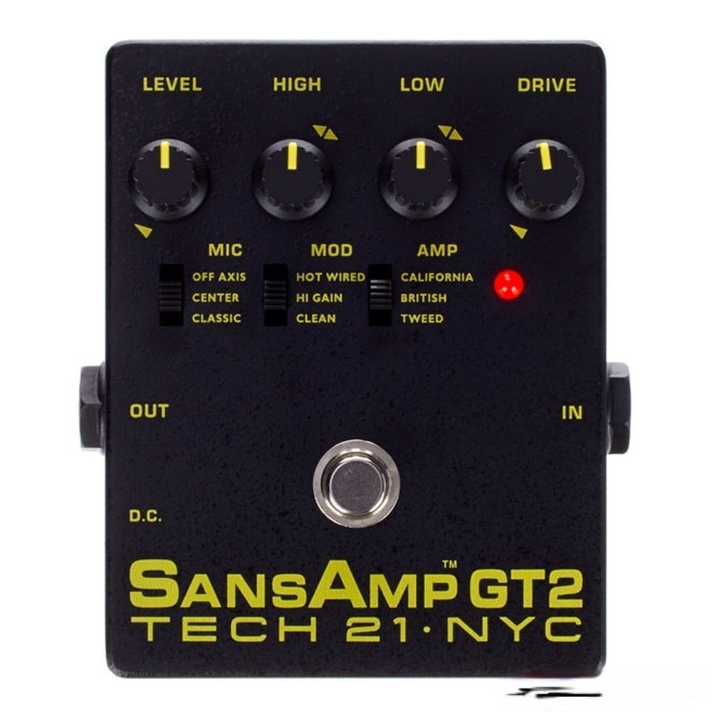 Tech 21 SansAmp GT2 เอฟเฟค